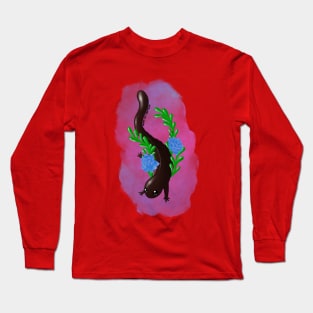 Colorful Precious Paddle Tail Newt Long Sleeve T-Shirt